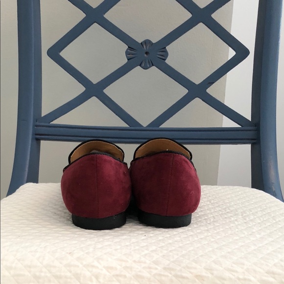 Merlot Suede Flat - Picture 4 of 6